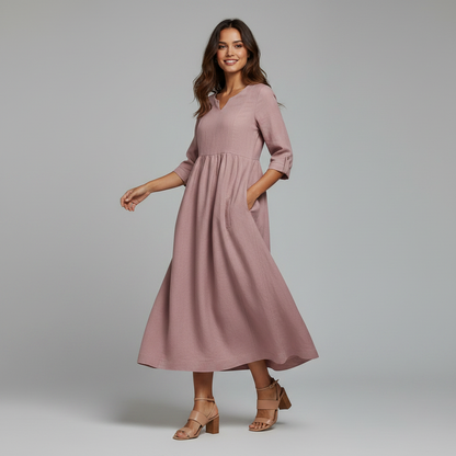 Isabel | Women's Elegant Maxi Dress for Formal and Summer Events