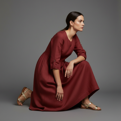 Isabel | Women's Elegant Maxi Dress for Formal and Summer Events