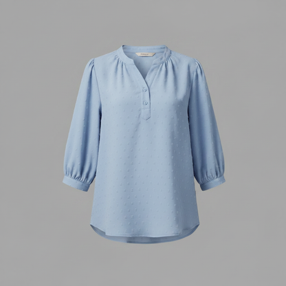 Silk Patchwork Blouse | Women's Summer Top