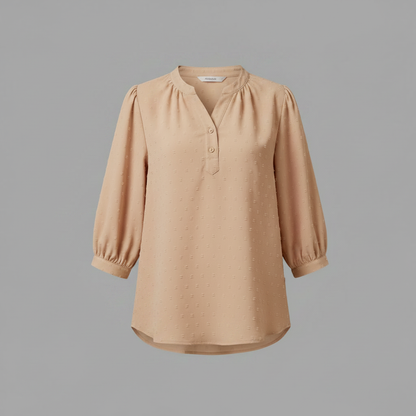 Silk Patchwork Blouse | Women's Summer Top