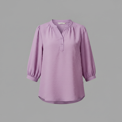 Silk Patchwork Blouse | Women's Summer Top