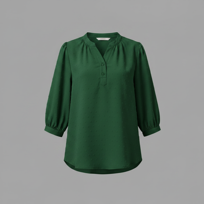 Silk Patchwork Blouse | Women's Summer Top