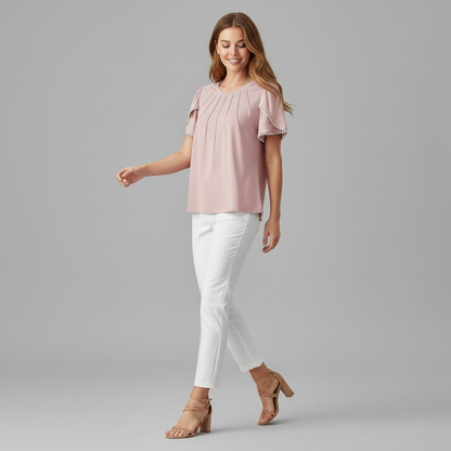 White Blouse | Women's Casual Summer Top