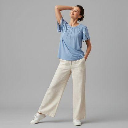 White Blouse | Women's Casual Summer Top