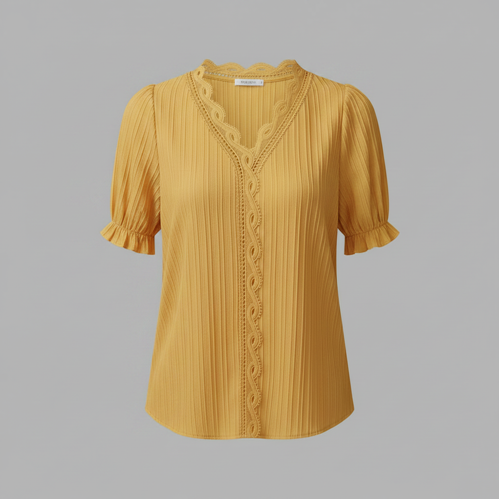 White Puff Sleeve Blouse | Women's Summer Top